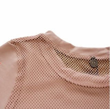 Load image into Gallery viewer, Mesh Crop Top Pink