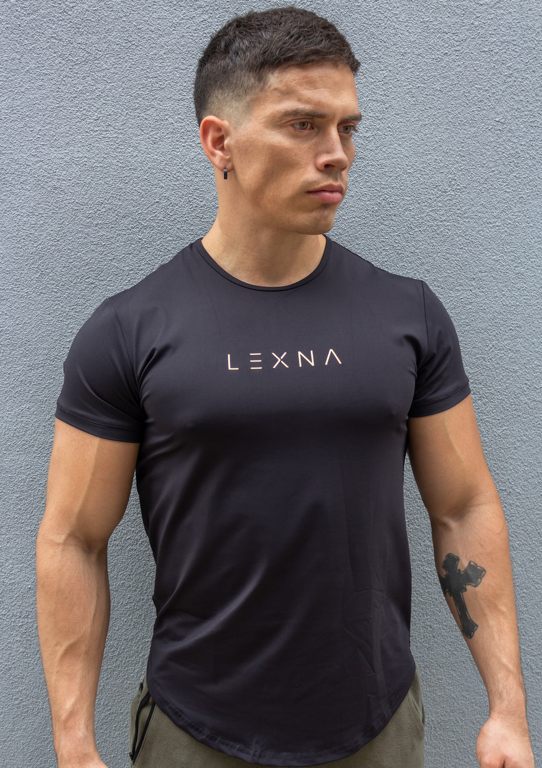 Men's Fitted t-shirt Black